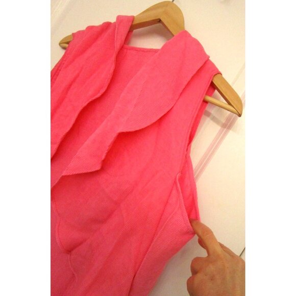 Rachel Roy Curvy Collection Plus Size Pink Ruffled Short Sleeve Top Size 1X NWT - Picture 12 of 16